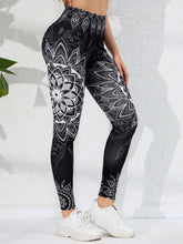 Load image into Gallery viewer, Watercolor Print High-Waist Tummy Control Butt-Lifting Yoga Leggings