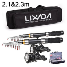 Load image into Gallery viewer, Portable Fishing Pro Rod Kit - Premium Gear for Anglers
