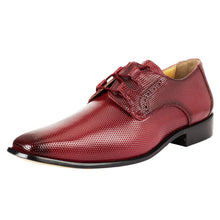 Load image into Gallery viewer, Blacktown Genuine Leather Oxford Style Lace-Up Dress Shoes For Men