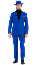 Load image into Gallery viewer, PAUL LORENZO MENS ROYAL BLUE SLIM FIT 2 PIECE SUIT