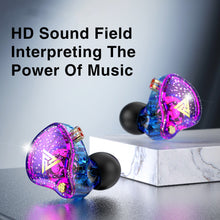 Load image into Gallery viewer, V5.0 HD Stereo Sound Sports Wireless Over-Ear Headphones with Mic, Passive Noise Cancelling Headsets, 9 Hours Battery for Gym Running QKZ AK6 MAX In-Ear Earphone Bass Stereo Earbuds Wired Headphones Noise Cancelling Waterproof Headsets with Microphone