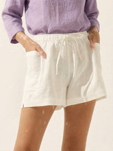 Load image into Gallery viewer, 100% Linen Utility Side Pocket Short WYNNIE