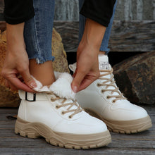 Load image into Gallery viewer, Women’s Mid-Calf Fleece-Lined Winter Boots