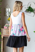 Load image into Gallery viewer, Full Size Scoop Neck Frill Tiered Dress For Women – Playful Tiered Dress, Chic Frill Dress, Feminine Scoop Neck Dress, Flattering Tiered Dress, Stylish Frill Dress, Comfortable Scoop Neck Dress, Versatile Tiered Dress