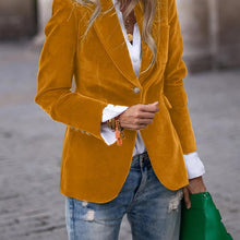 Load image into Gallery viewer, Women’s Slim-Fit Notch-Lapel Blazer