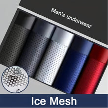 Load image into Gallery viewer, Men's Breathable Mesh Ice Thin Summer Underwear