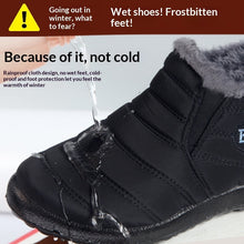 Load image into Gallery viewer, Women’s Warm Padded Lightweight Cotton Boots – Cozy Winter Non-Slip Outdoor Ankle Boots