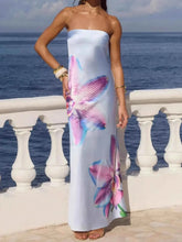 Load image into Gallery viewer, Stylish Printed : Tube Maxi Dress