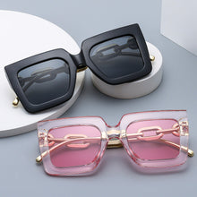 Load image into Gallery viewer, Square Chain Sunglasses for Women