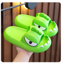 Load image into Gallery viewer, Cute Cartoon Monster Slippers โ Non-Slip Platform Slides for Kids & Adults" - # BOAA73410011