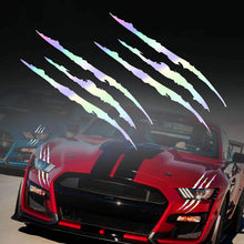 Load image into Gallery viewer, 1Pair Car Rear View Mirror Sticker Reflective Decal Vinyl Sticker Decal Stripe Sticker Car Rear View Mirror Stickers Car Body Stickers Waterproof Reflective Car Side Stickers Auto Side Stripe Decals Side Mirror Reflective Decals Auto Rearview Stickers