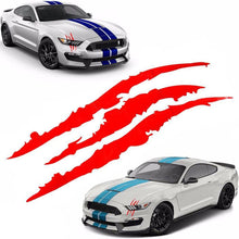Load image into Gallery viewer, 1Pair Car Rear View Mirror Sticker Reflective Decal Vinyl Sticker Decal Stripe Sticker Car Rear View Mirror Stickers Car Body Stickers Waterproof Reflective Car Side Stickers Auto Side Stripe Decals Side Mirror Reflective Decals Auto Rearview Stickers