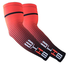 Load image into Gallery viewer, 1Pair Cool Men Cycling Running UV Sun Protection Arm Cover Protective Arm Sleeve Bike Sport Arm Warmers Arm Sleeves Hand Sleeves For Biking Cycling Golf Outdoor Sports Outdoor Arm Sleeves Arm Cover For Men