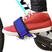 Load image into Gallery viewer, 1pair Nylon Bicycle Pedal Straps Toe Clip Foot Strap Belt Adhesively Bicycle Pedal Tape Fixed Gear Bike Cycling Cover Universal Bicycle Fixed Strap Anti-Slip Double Adhesive Pedal Toe Clip Strap Cycling Pedal Accessory