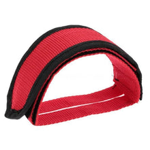 Load image into Gallery viewer, 1Pc Bicycle Beam Strap Fixed Gear Cycling Pedals Bands Feet Set With Straps Beam Foot Cycling Bike Anti-slip Bicycle Pedals Belt Bike Pedal Straps Pedal Toe Clips Straps Tape For Fixed Bike