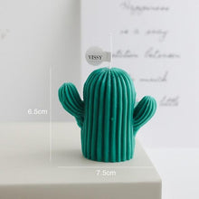 Load image into Gallery viewer, 1pc Cactus Candle Handmade Delicate Cactus Candles For Birthday Party Wedding Spa Home Decoration Romantic Cute Soy Wax Aromatherapy Small Scented Relaxing Birthday Wedding Party Gift Home Decor