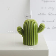 Load image into Gallery viewer, 1pc Cactus Candle Handmade Delicate Cactus Candles For Birthday Party Wedding Spa Home Decoration Romantic Cute Soy Wax Aromatherapy Small Scented Relaxing Birthday Wedding Party Gift Home Decor