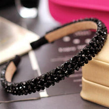 Load image into Gallery viewer, 1Pc Crystal Rhinestone Pearl Hair Hoop Headband Bridal Wedding Hair Accessories Girl Beauty Headwear Headdress Women Headpieces