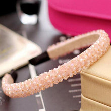 Load image into Gallery viewer, 1Pc Crystal Rhinestone Pearl Hair Hoop Headband Bridal Wedding Hair Accessories Girl Beauty Headwear Headdress Women Headpieces
