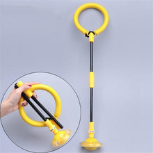 Load image into Gallery viewer, 1PC Portable Folding Glowing Bouncing Balls One Foot Flashing Jumping Rope Ball Kids Toys Ankle Skip Ball Adult Fitness Training Flashing Jumping Ring Children Colorful Ankle Skip Jump Ropes Sports Swing Ball For Kids Boys Girls Toy