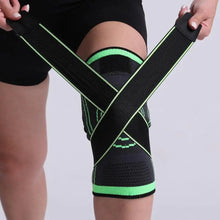 Load image into Gallery viewer, 1PC Sport Knee Sleeve Support Men Kneepad Pressurized Elastic Knee Pads Fitness Gear Protector For Sport Improved Circulation Compression Support For Joint Pain