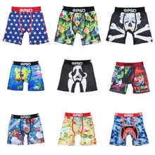Load image into Gallery viewer, 1Pcs Sexy Men Underwear Boxers Men's Panties Lingerie Breathable Printed Male Underpants Plus Size Man Boxer Briefs Mens Trunks