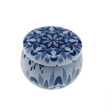Load image into Gallery viewer, 1Pieces Tin Jars Scented Candles Candle Tins Empty Candle Jars with Lids Scented Candle Containers Making Candles Kit Holder For Soy Wax Dry Storage With Flowers Can Fragrance Scented Candle Natural Soy Wax For Dry Storage Spices And Sweets
