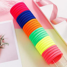 Load image into Gallery viewer, 1Set 4cm Girls Cute Colorful Elastic Hair Bands Children Lovely Ponytail Holder Scrunchies Hair Ties Headbands Fashion Hairgrips Accessories For Party