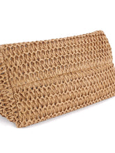 Load image into Gallery viewer, Woven Tapered Tote