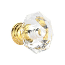 Load image into Gallery viewer, 2 pcs Crystal Knobs Cupboard Drawer Pull Handle Door Knob Diamond Shape Cabinet Knob Home Furniture Accessories Dresser Knobs For Kitchen Furniture Kids Room Cabinet Knobs
