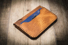 Load image into Gallery viewer, The Georgetown Minimalist Wallet in Saddle Tan
