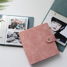 Load image into Gallery viewer, 200 Pockets PVC Portable Photo Album PU Leather Album for Mini photo & Name Card 7s 8 25 50s Album for Photos Book Gifts For Friends And Coin Collectors
