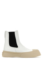 Load image into Gallery viewer, Marni Women White Nappa Leather Pablo Ankle Boots