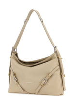 Load image into Gallery viewer, Givenchy Women Sand Leather Medium Voyou Shoulder Bag