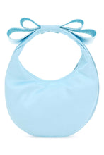 Load image into Gallery viewer, Mach&Mach Women Pastel Light-Blue Satin Small Cadeau Handbag