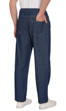 Load image into Gallery viewer, Men's Casual Elastic Waist Denim & Twill Pull on Jeans Pants