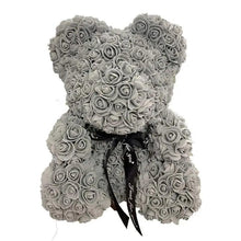Load image into Gallery viewer, 2021 Cute Artificial Flower Rose of Teddy Bear Christmas Decoration for Home Valentines Women Gifts