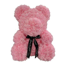 Load image into Gallery viewer, 2021 Cute Artificial Flower Rose of Teddy Bear Christmas Decoration for Home Valentines Women Gifts