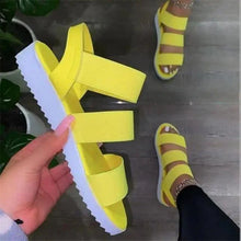Load image into Gallery viewer, 2021 Fashion Women Sandals New Elegant Comfortable Design Womens Flat Open Toe Sandals
