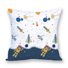 Load image into Gallery viewer, 2021 New Space Home Pillow Universe Sun Planet Pillows Decorative Throw Pillow Cover Universe Outer Space Planets Star Pillow Case Pillow Cushion Covers Decorative Pillow Spaceship Cover