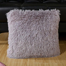 Load image into Gallery viewer, 2021 Soft Fur Plush Cushion Cover Pillowcase For Home Decor Pillow Cover Bed Sofa Decorative Soft Fluffy Plush Pillowcases Square Autumn Cushion Covers For Living Room