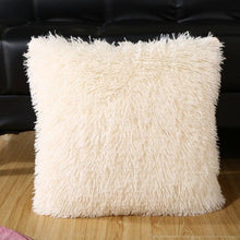 Load image into Gallery viewer, 2021 Soft Fur Plush Cushion Cover Pillowcase For Home Decor Pillow Cover Bed Sofa Decorative Soft Fluffy Plush Pillowcases Square Autumn Cushion Covers For Living Room