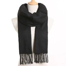 Load image into Gallery viewer, Winter Scarf Women Warm Solid Scarves Fashion Casual Scarfs For Women Casual Scarfs For Winter