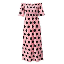 Load image into Gallery viewer, Women Summer And Autumn Fashion A-Line One-Shoulder High Waist Dresses - Fashion Summer Dresses For Women