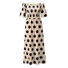 Load image into Gallery viewer, Women Summer And Autumn Fashion A-Line One-Shoulder High Waist Dresses - Fashion Summer Dresses For Women