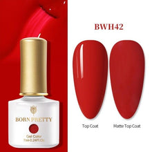 Load image into Gallery viewer, 2022 Elegant Pretty Womens Orange 6ml Gel Nail Polish Summer UV LED Stylish Glossy and Matte Professional Home Nail Design For Women