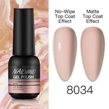 Load image into Gallery viewer, NEW TREND Modern fashion Red Gel Nail Polish For Nails Permanent UV LED 8ml Matte Glossy High Quality Fashion Design For Women and Ladies