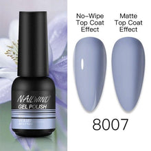 Load image into Gallery viewer, NEW TREND Modern fashion Red Gel Nail Polish For Nails Permanent UV LED 8ml Matte Glossy High Quality Fashion Design For Women and Ladies