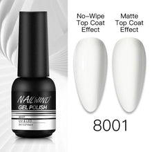 Load image into Gallery viewer, NEW TREND Modern fashion Red Gel Nail Polish For Nails Permanent UV LED 8ml Matte Glossy High Quality Fashion Design For Women and Ladies