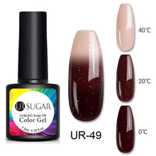 Load image into Gallery viewer, 2022 NEW Purple Gel Nail Polish UV Color Changing Gel Nail Polish Stylish Three Layer Effect For Womens